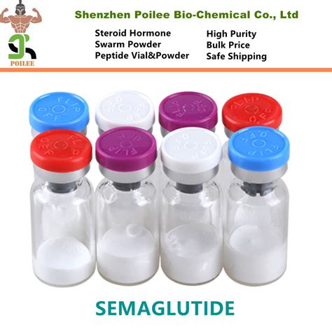 Hot Sale Semaglutide Mg Vials Peptides Semaglutide Raw Powder China Semaglutide Raw