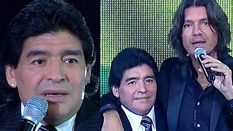 Maradona Y Tinelli Juntos Reviví La Nota Completa Que Marcelo Le Hizo