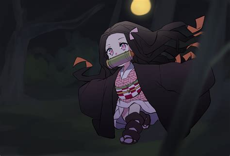 Wallpaper Anime Demon Slayer Kimetsu No Yaiba Nezuko Wallpaperforu