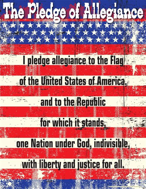 If your child is homeschooled, or just needs a refresher before the 4th of july, this vivid pledge of allegiance worksheet will come in handy to remind your little patriot of. Pledge of Allegiance Chart | Pledge