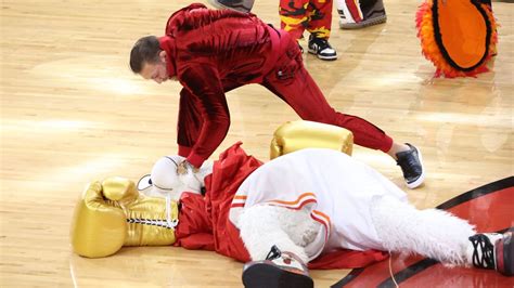 Conor Mcgregor Sends Miami Heat Mascot To Hospital Following Punch Per