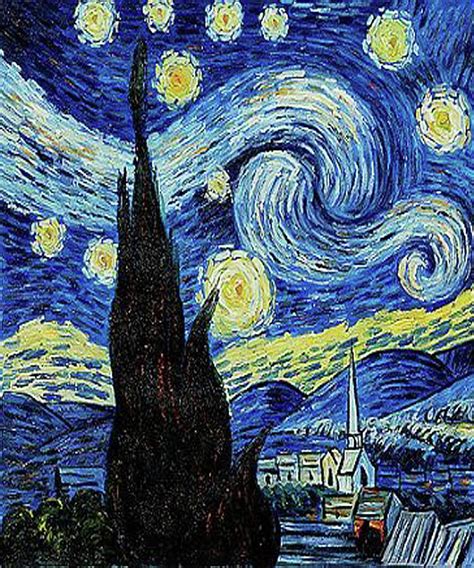 Uhomate Vincent Van Gogh Starry Night Posters Beauty And The Beast
