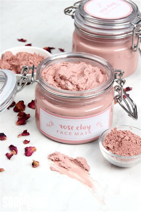 Rose Clay Face Mask Diy Soap Queen