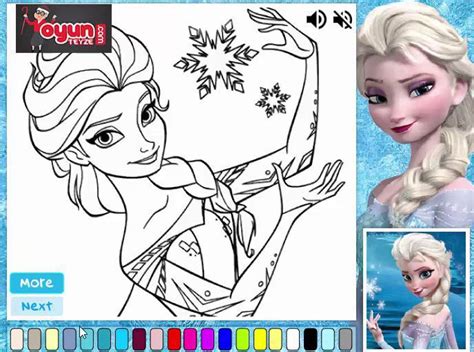 Frozen boyama kitabi stickerli 16 sayfa. Prenses Elsa Boyama Sayfası - Gazetesujin