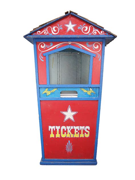 Carnival Ticket Booth In Circus And Carnival