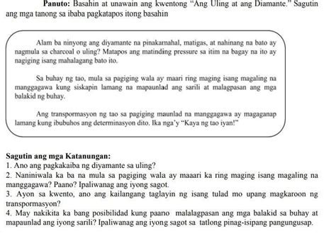 Mga Uri Ng Tanong Sa Filipino Conten Den 4 Vrogue