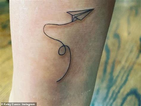 Maybe you would like to learn more about one of these? Kaley Cuoco and Zosia Mamet get inked with matching paper airplanes tattoos ...