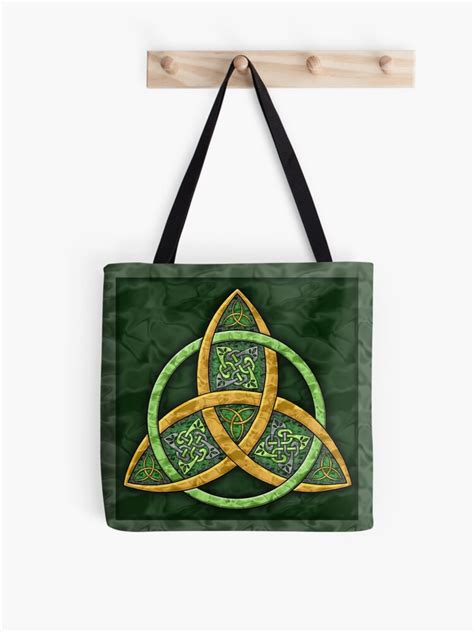 Celtic Trinity Knot Tote Bag For Sale By Foxvox Redbubble