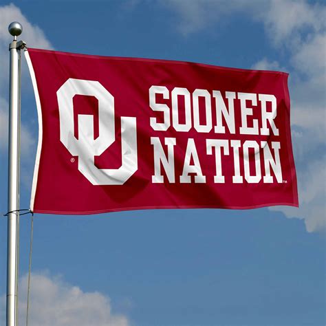 Oklahoma Sooners Nation Flag Large 3x5 848267010932 Ebay