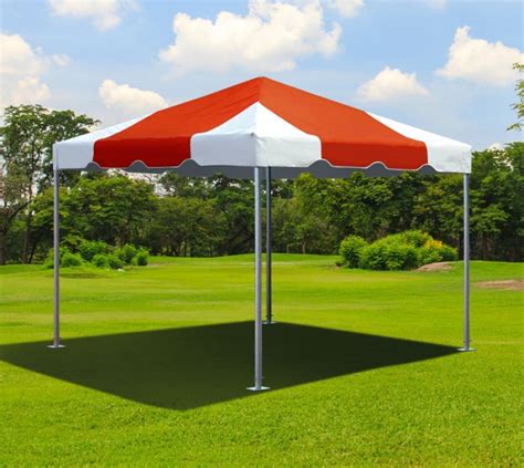 Party Tents Direct 10x10 Outdoor Wedding Canopy Event Tent Red