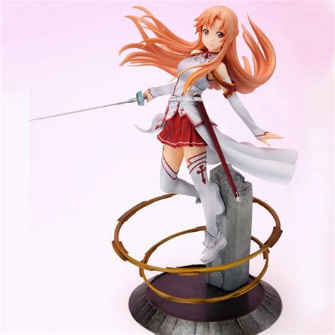 Sword Art Online Yuuki Asuna Pvc Action Figure Japan Anime 23cm Aincrad