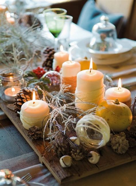 Diy Christmas Candle Centerpieces 40 Ideas For Your Table