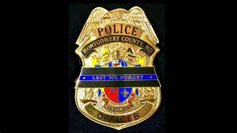 Badges Honor Fallen Maryland Police Officers Officer