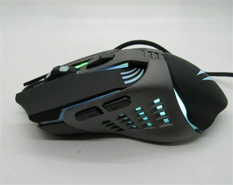 Led Gaming Mouse For Pc 7 Key 7200 Dpi Usb Wired Bugha New Sealed