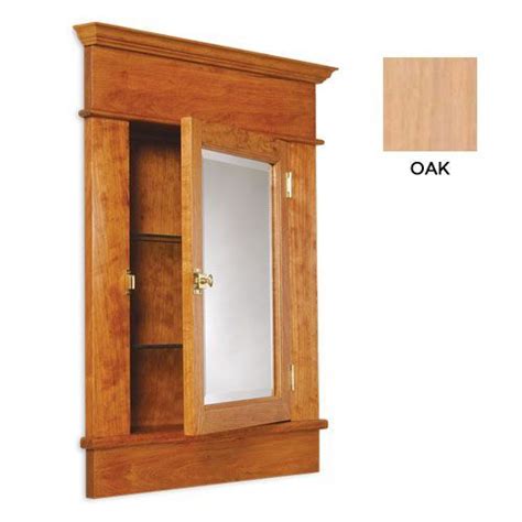 Oak Medicine Cabinet Kit Recessed Medicine Cabinet Craftsman