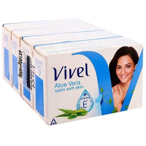Vivel Aloe Vera Satin Soft Skin Soap G Pack Of Jiomart