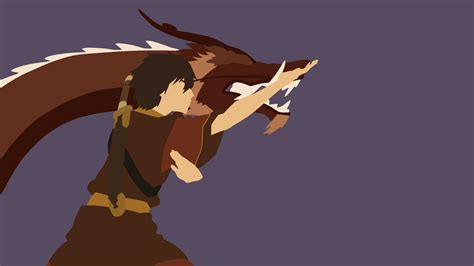 Prince zuko is a fictional character in nickelodeon's animated television series avatar: The Dragon Dance - Zuko Minimalist Wallpaper by ...