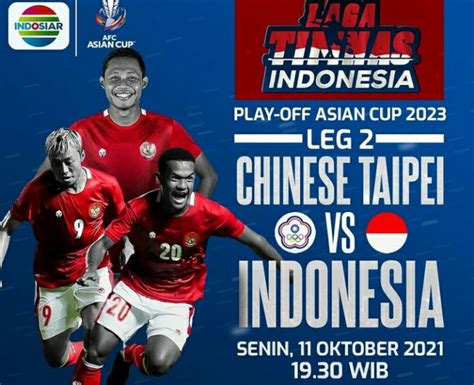 Live Timnas Indonesia Vs Chinese Taipei Hari Ini Klik Untuk Nonton