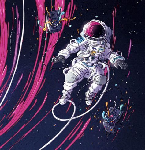 Pin By Michelle Muñoz On Late Night Astronaut Art Cosmos Art