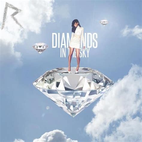Rihanna Diamonds In The Sky Single Cover Diamonds In The Sky Rihanna Diamonds Rihanna