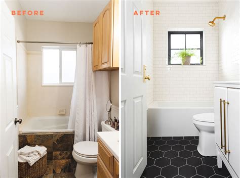 Bathroom Remodel Images Before And After Image Of Bathroom And Closet
