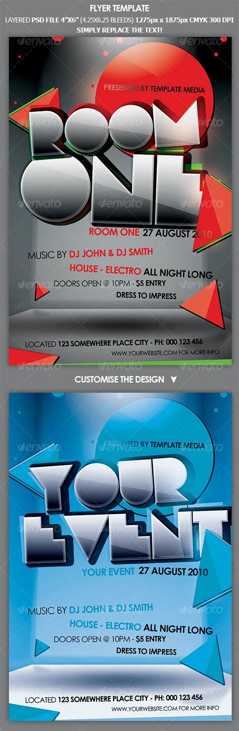 Flyer Template By Sevenstyles Graphicriver