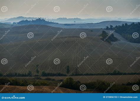Tuscan Landscape Of The Sienese Hills Stock Image Image Of Hill