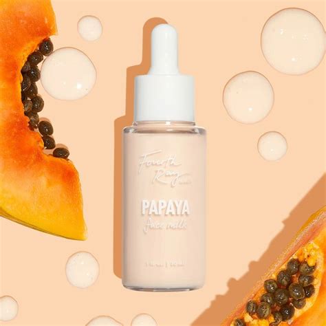 Papaya Face Milk Papaya Papaya Oil Fourth Ray Beauty