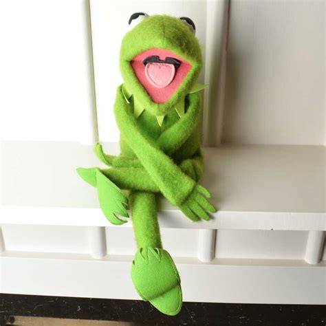 1976 Fisher Price Kermit The Frog Muppet Doll Ebth