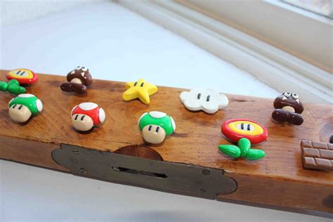 Make Your Own Smb Magnetspolymer Clay Super Mario Magnets Clay