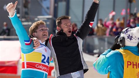 Eddie the eagle is billy elliot with ski jumping instead of ballet. Film Clip: 'Eddie the Eagle'
