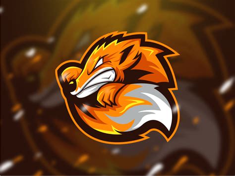 Angry Fox Mascot And Esport Logo Uplabs