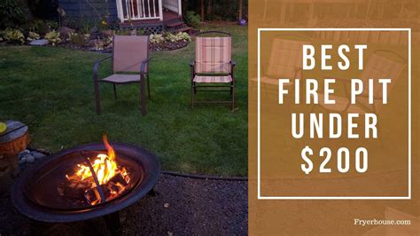 Nevertheless, one can still get a quality outdoor fire for under $100 and below. Top 10 Best Fire Pit Under $200 You Can Buy 2020 | Cool ...