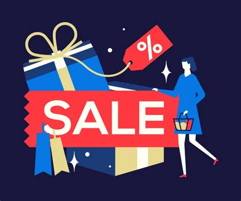 Premium Shopping Sale Illustration Pack From E Commerce And Shopping