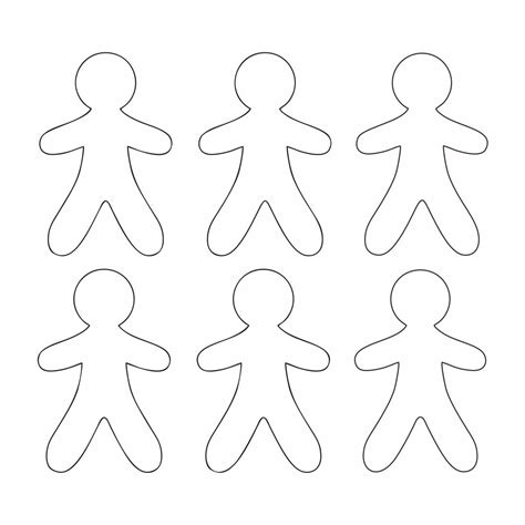 5 Best Images of Chain People Printable - Paper Doll Chain ...
