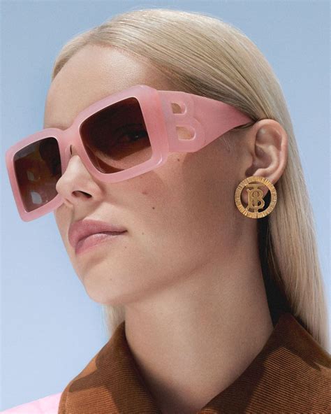 Burberry On Instagram “suns Out Introducing Our Pink B Motif Sunglasses Crafted In An