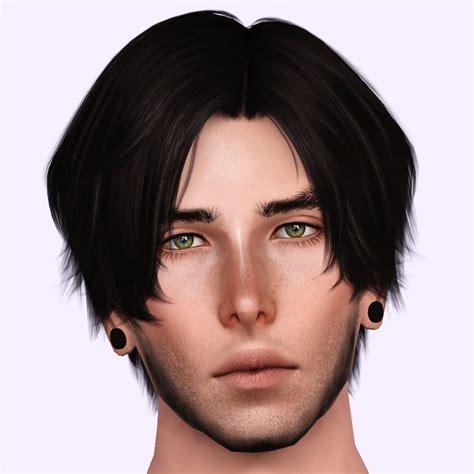 Andromedasims Mens Hairstyles Sims Facial Hair