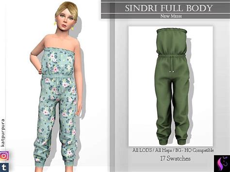 Sindri Full Body By Katpurpura From Tsr • Sims 4 Downloads