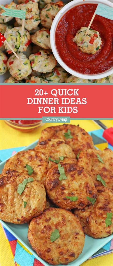 20 Easy Dinner Ideas For Kids - Quick Kid Friendly Dinner Recipes