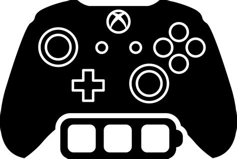 Xbox One Full Battery Games Control Svg Png Icon Free Download 60268