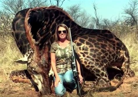 Killing Of African Giraffe Sets Off Anger At ‘white American Savage Who Shot It The New York