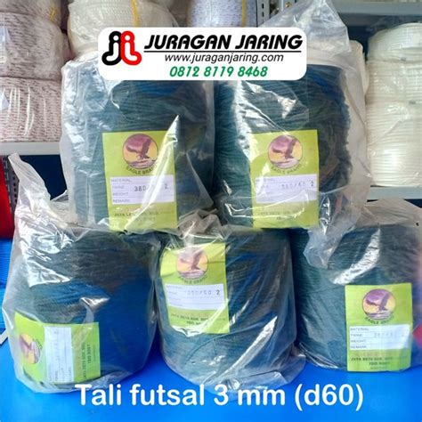 Jual TALI JARING FUTSAL BENANG RAJUT JARING D60 Di Lapak Juragan Jaring