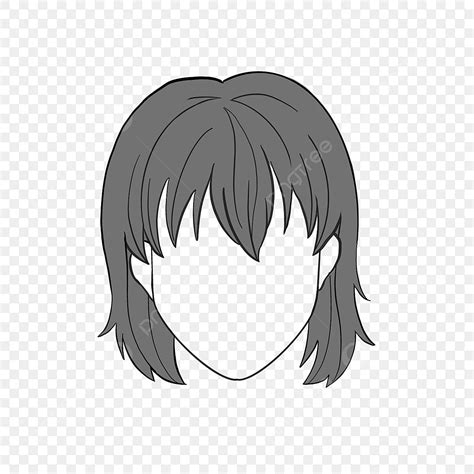 Japanese Anime Hairstyle Png Transparent Japanese Anime Female Short