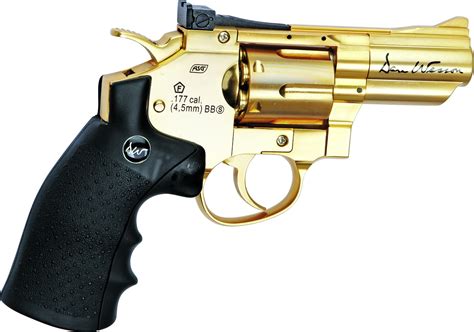 Asg Dan Wesson 25 Gold Revolver Airgun Skroutzgr