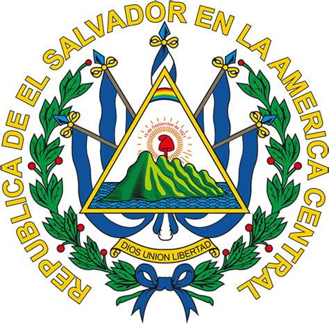 Escudo De El Salvador Svg