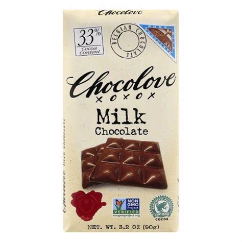 Review Chocolove Milk Chocolate 33 Cocoa