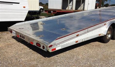 With trailers123 you will get enclosed car trailers free from rust, lightweight hauling, composite, and steel for the hardest jobs. Open Car Haulers / 1987 Featherlite Trailers Aluminum 3 ...