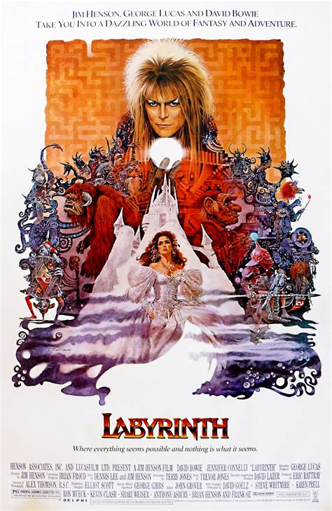 The Geeky Nerfherder Movie Poster Art Labyrinth 1986
