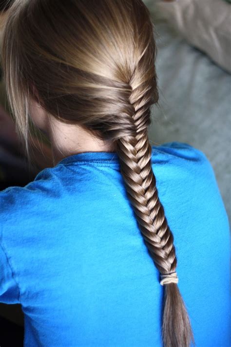 French Braided Fishtail Hair Styles Fishtail Braid Hairstyles