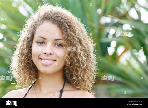 France Reunion Island Grande Anse Petite Ile Portrait Of A Young